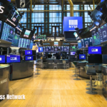 New York stock exchange trading floor