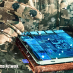 AI technology military concept